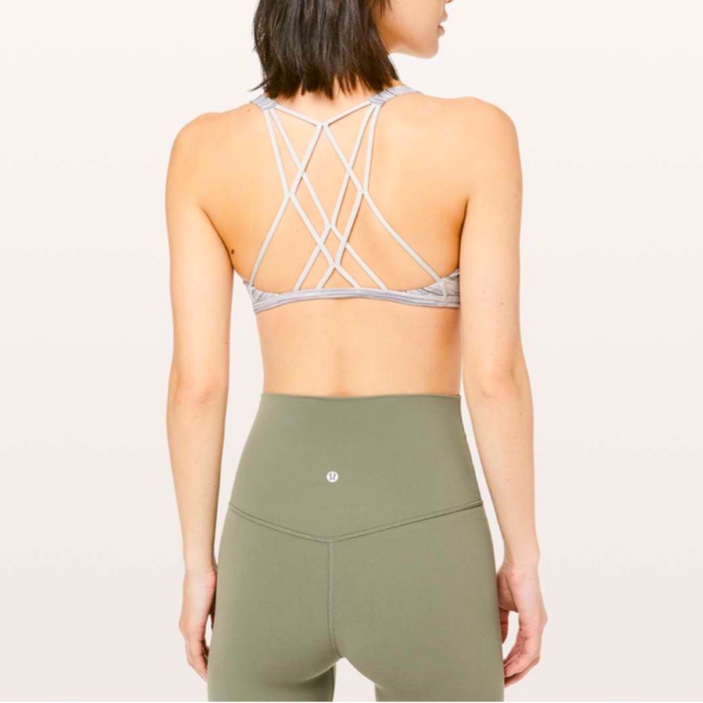 Lululemon Free To Be Zen Strappy Sports Bra 12 - Picture 3 of 7